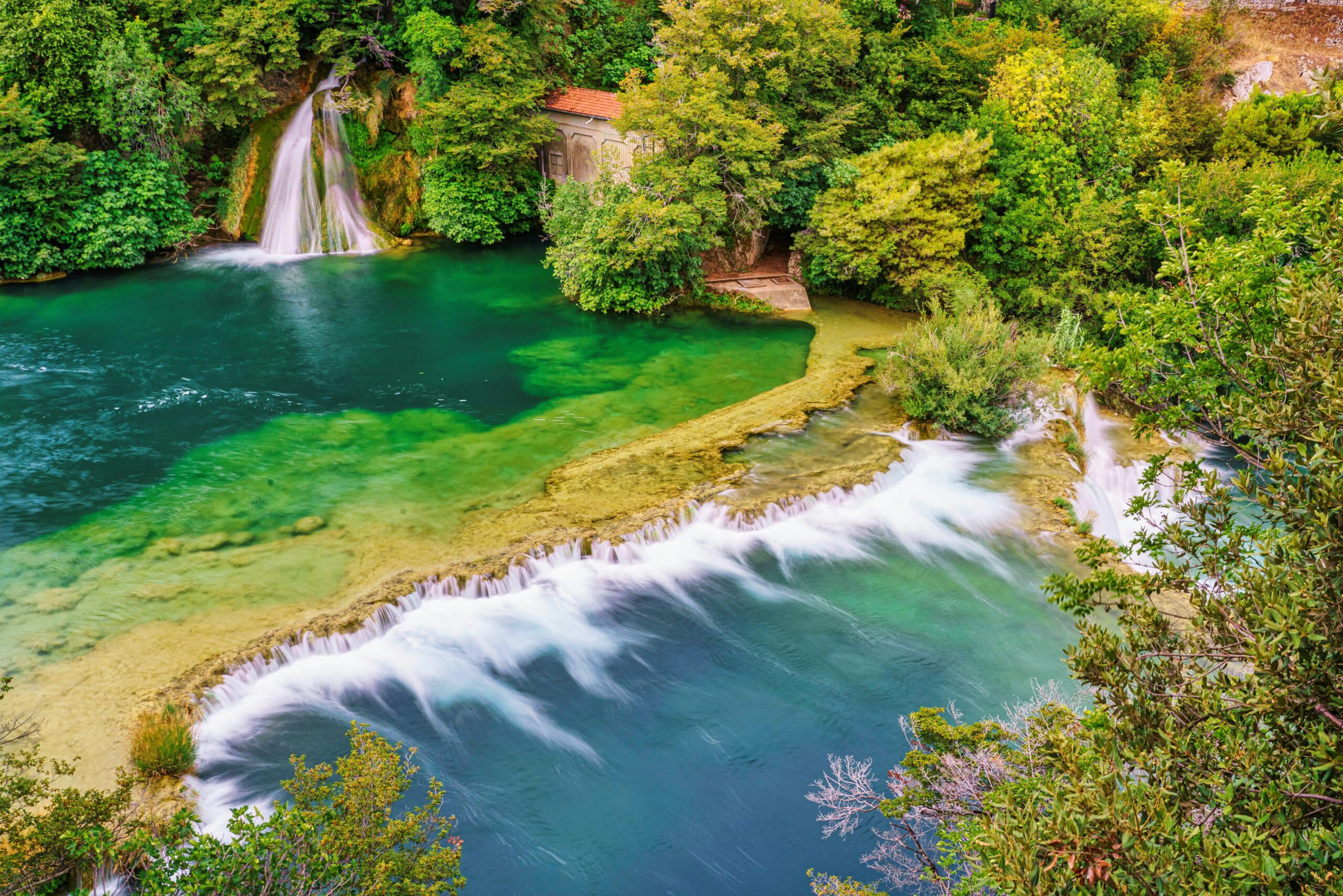 Park Narodowy Krka, wodospady